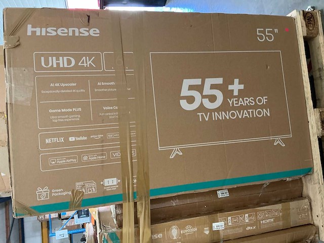 Pallet televisies retourgoederen - 10 items - afbeelding 1 van  2