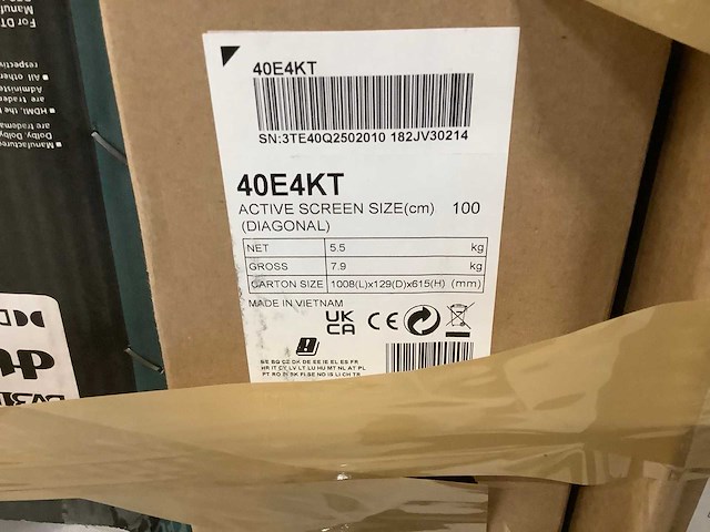 Pallet televisies retourgoederen - 11 items - afbeelding 3 van  9