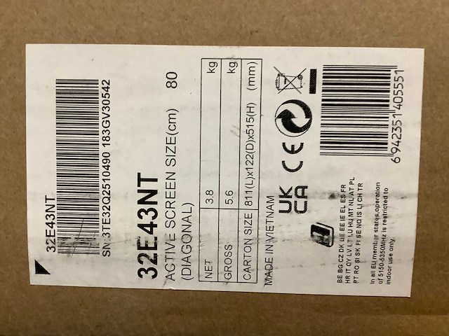 Pallet televisies retourgoederen - 11 items - afbeelding 5 van  8