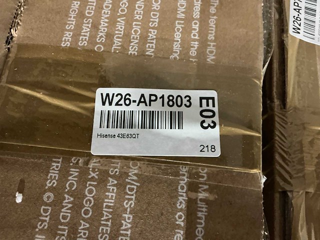 Pallet televisies retourgoederen - 12 items - afbeelding 3 van  9