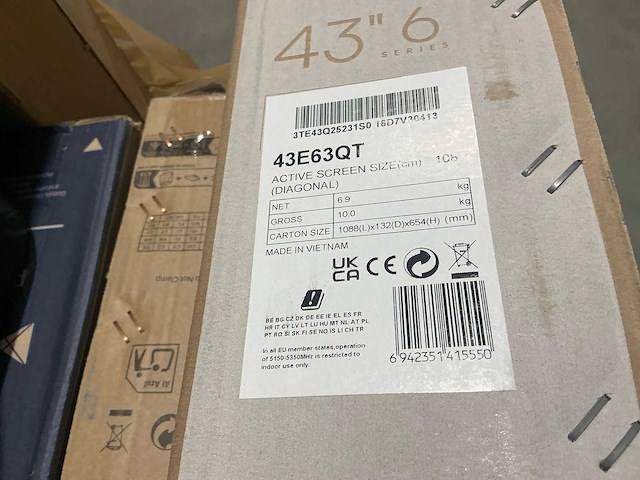 Pallet televisies retourgoederen - 12 items - afbeelding 3 van  8