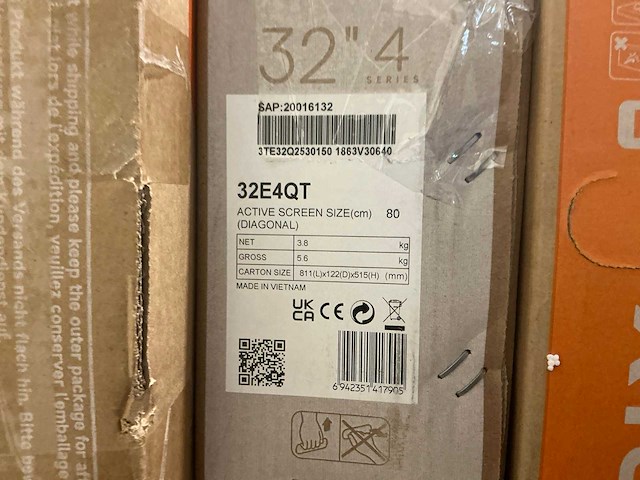 Pallet televisies retourgoederen - 12 items - afbeelding 5 van  9