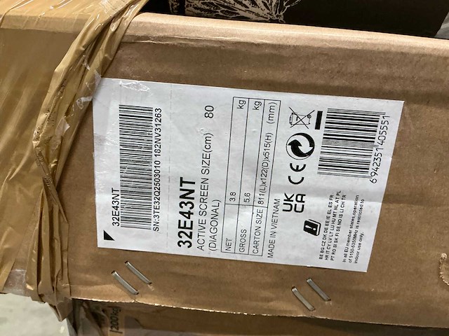 Pallet televisies retourgoederen - 13 items - afbeelding 2 van  8