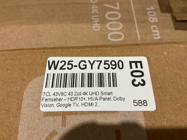 Pallet televisies retourgoederen - 13 items - afbeelding 3 van  9