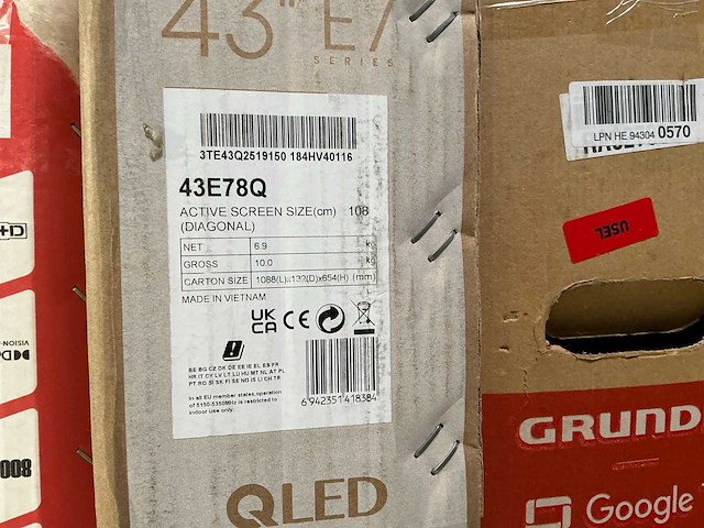Pallet televisies retourgoederen - 13 items - afbeelding 6 van  9