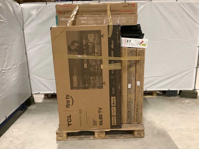 Pallet televisies retourgoederen - 15 items - afbeelding 2 van  9