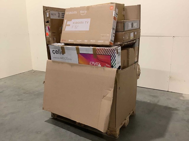 Pallet televisies retourgoederen - 15 items - afbeelding 1 van  7