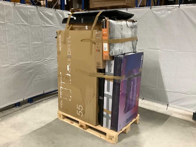 Pallet televisies retourgoederen - 17 items - afbeelding 1 van  9