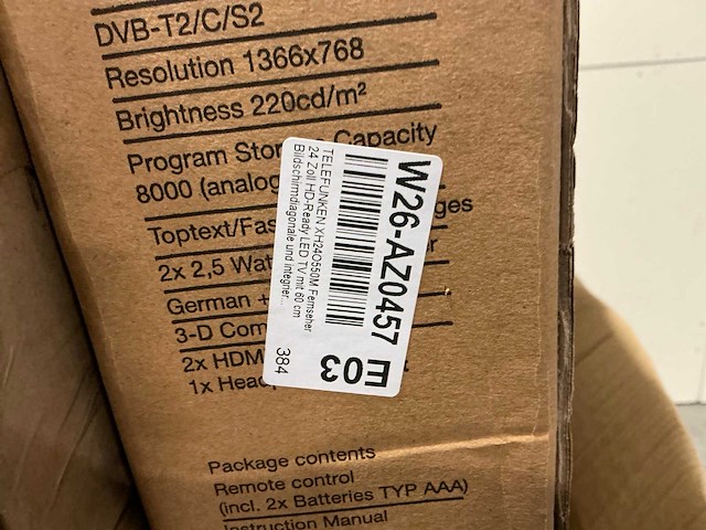 Pallet televisies retourgoederen - 19 items - afbeelding 3 van  9