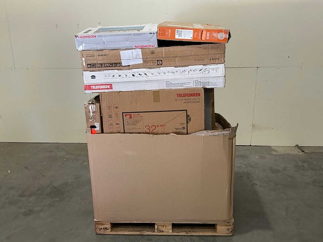 Pallet televisies retourgoederen - 19 items - afbeelding 2 van  9