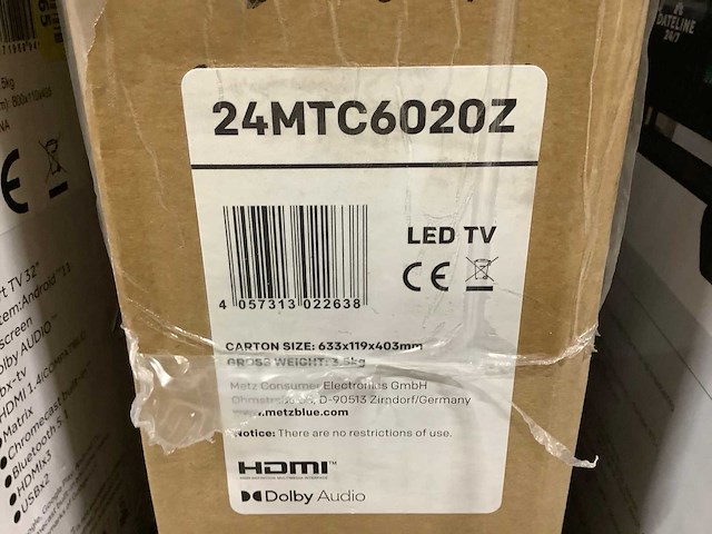 Pallet televisies retourgoederen - 21 items - afbeelding 4 van  9