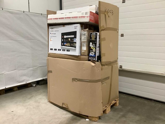 Pallet televisies retourgoederen - 21 items - afbeelding 1 van  9