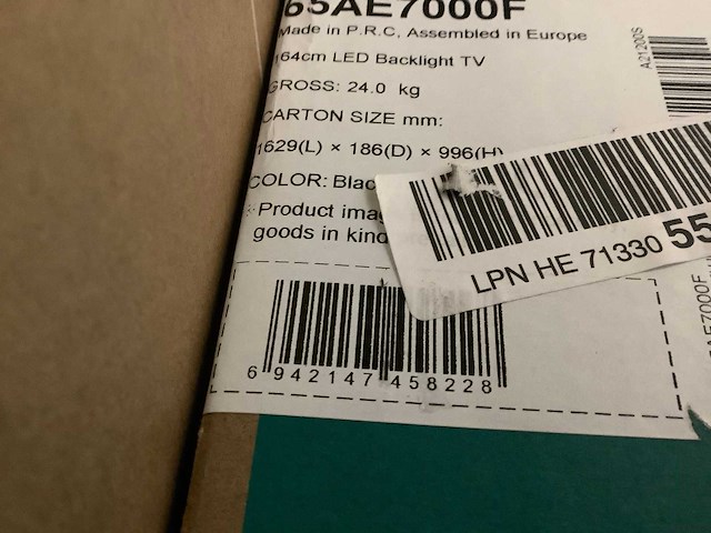 Pallet televisies retourgoederen - 4 items - afbeelding 4 van  8