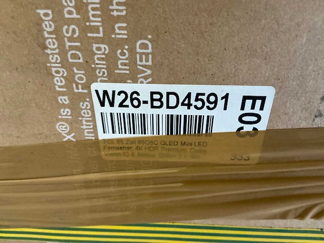 Pallet televisies retourgoederen - 4 items - afbeelding 3 van  7