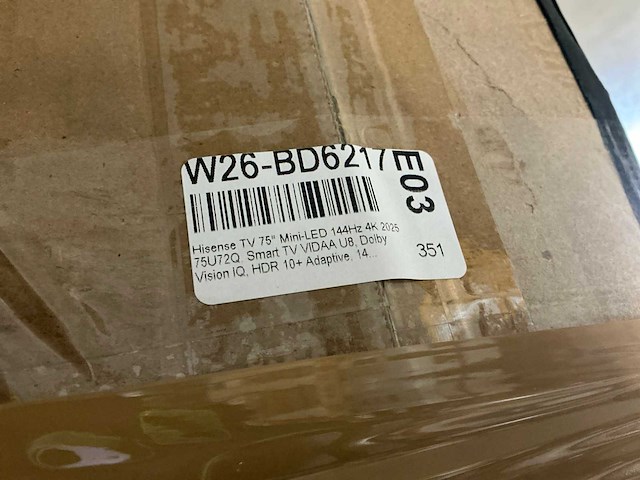 Pallet televisies retourgoederen - 4 items - afbeelding 2 van  4