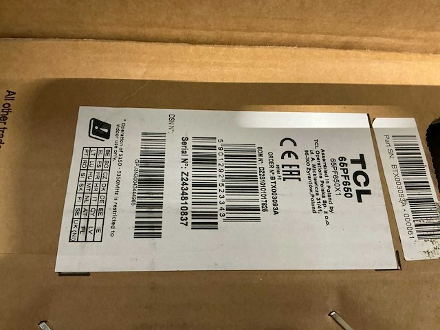 Pallet televisies retourgoederen - 4 items - afbeelding 4 van  8