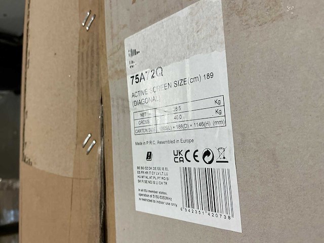 Pallet televisies retourgoederen - 4 items - afbeelding 3 van  7