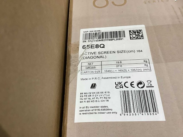 Pallet televisies retourgoederen - 5 items - afbeelding 6 van  9