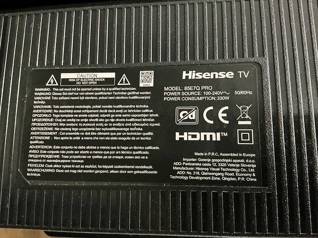 Pallet televisies retourgoederen - 5 items - afbeelding 3 van  8