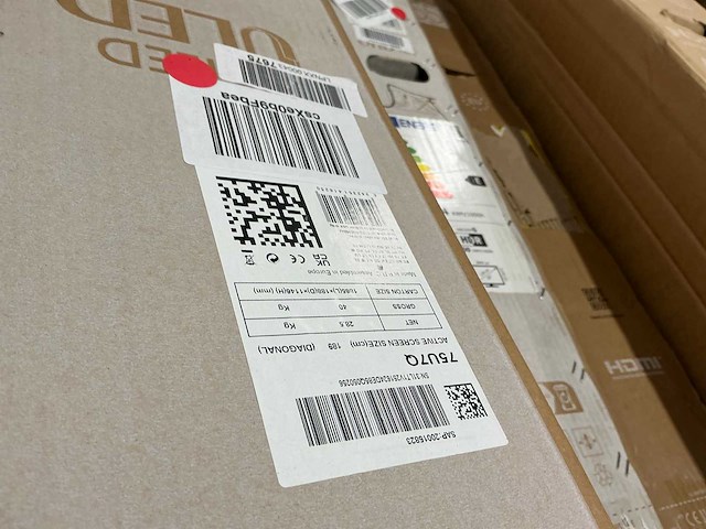 Pallet televisies retourgoederen - 5 items - afbeelding 1 van  4