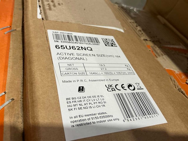 Pallet televisies retourgoederen - 5 items - afbeelding 4 van  8