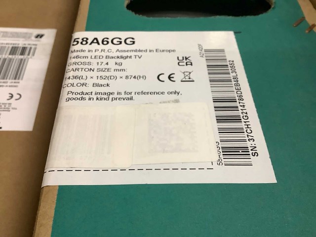 Pallet televisies retourgoederen - 6 items - afbeelding 4 van  9