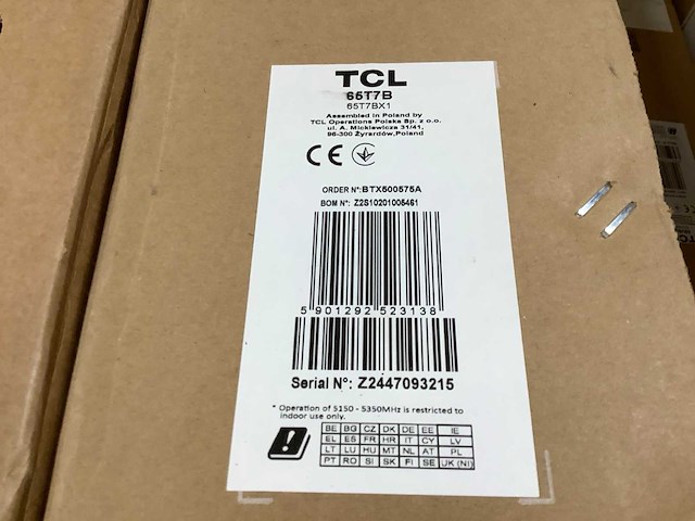 Pallet televisies retourgoederen - 6 items - afbeelding 3 van  8