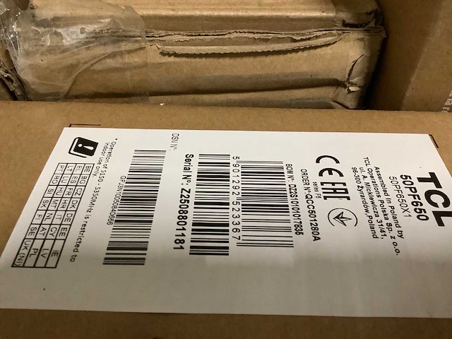 Pallet televisies retourgoederen - 6 items - afbeelding 4 van  9