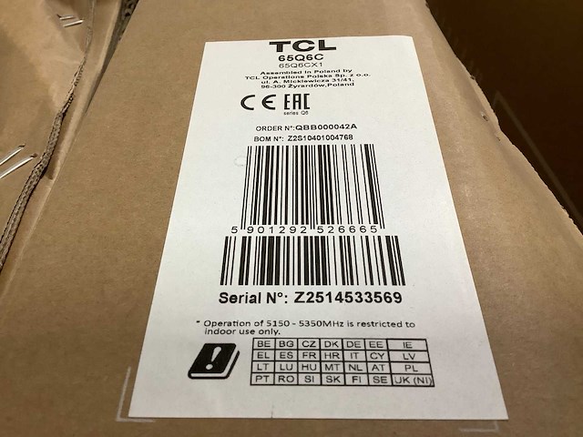 Pallet televisies retourgoederen - 6 items - afbeelding 5 van  9