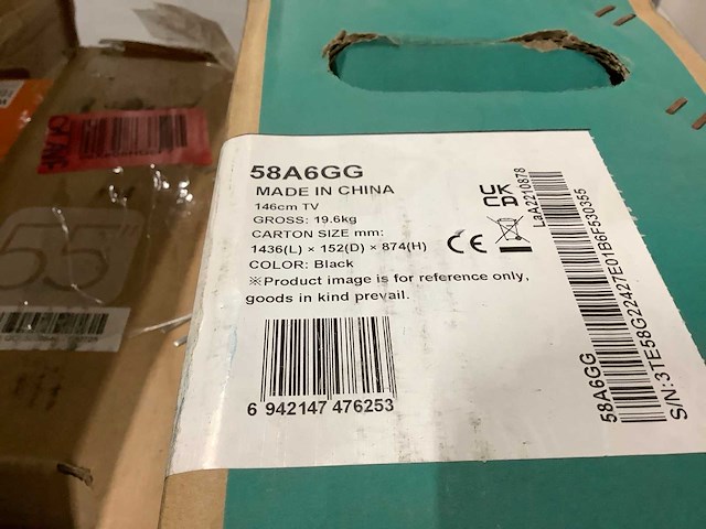 Pallet televisies retourgoederen - 6 items - afbeelding 4 van  9