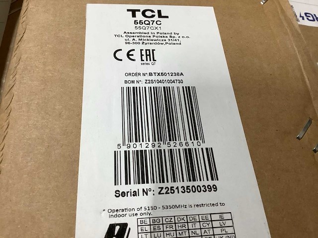 Pallet televisies retourgoederen - 6 items - afbeelding 4 van  8