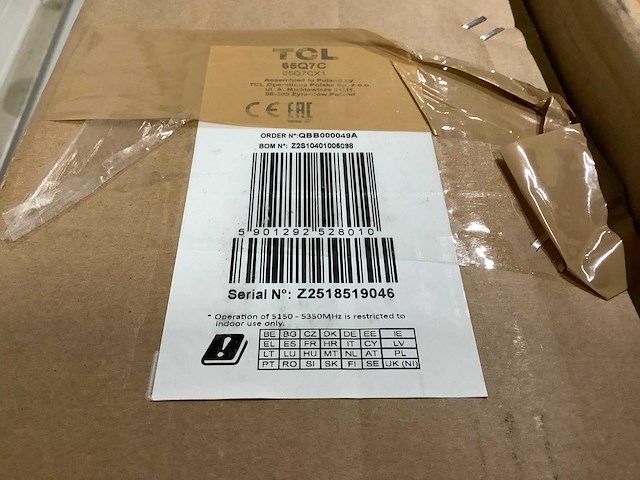 Pallet televisies retourgoederen - 6 items - afbeelding 4 van  8