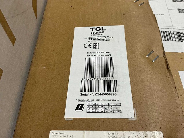 Pallet televisies retourgoederen - 6 items - afbeelding 5 van  9