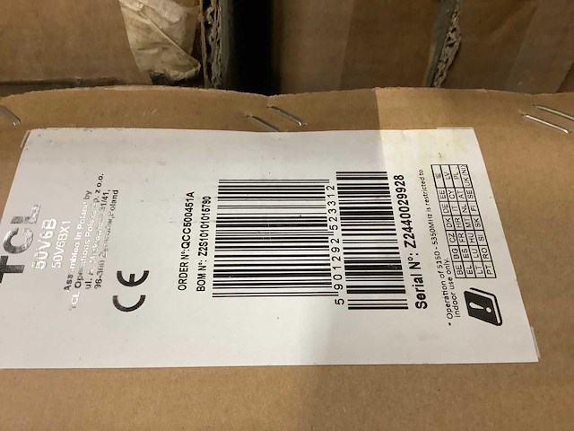 Pallet televisies retourgoederen - 7 items - afbeelding 5 van  9