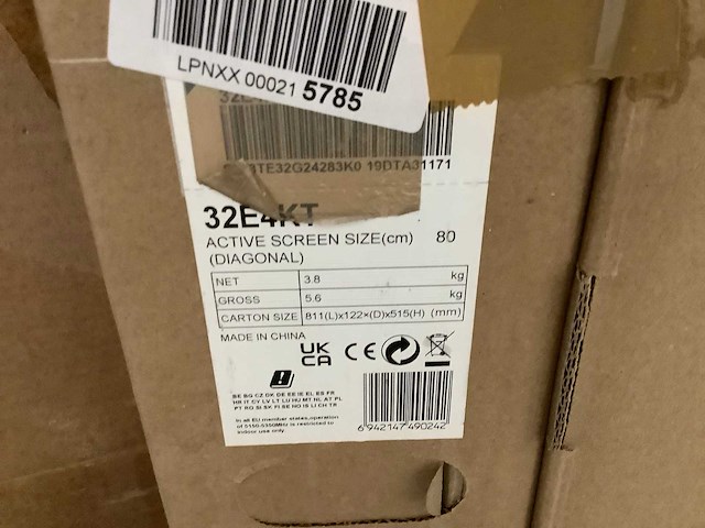 Pallet televisies retourgoederen - 7 items - afbeelding 6 van  6