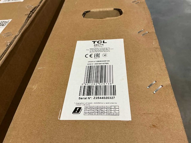 Pallet televisies retourgoederen - 7 items - afbeelding 1 van  3