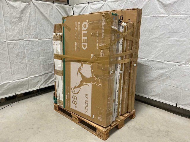 Pallet televisies retourgoederen - 7 items - afbeelding 1 van  9