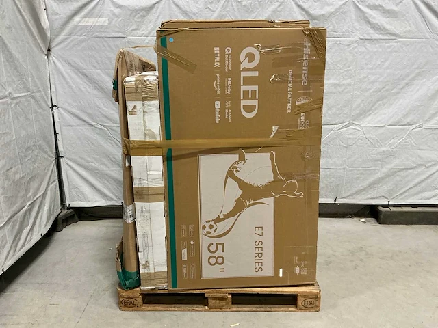 Pallet televisies retourgoederen - 7 items - afbeelding 2 van  9