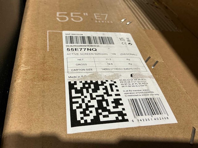 Pallet televisies retourgoederen - 7 items - afbeelding 3 van  8