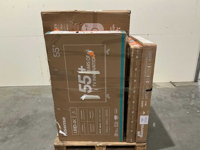 Pallet televisies retourgoederen - 7 items - afbeelding 2 van  8