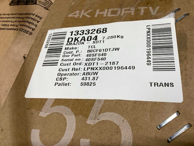 Pallet televisies retourgoederen - 8 items - afbeelding 4 van  8