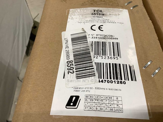 Pallet televisies retourgoederen - 8 items - afbeelding 8 van  10