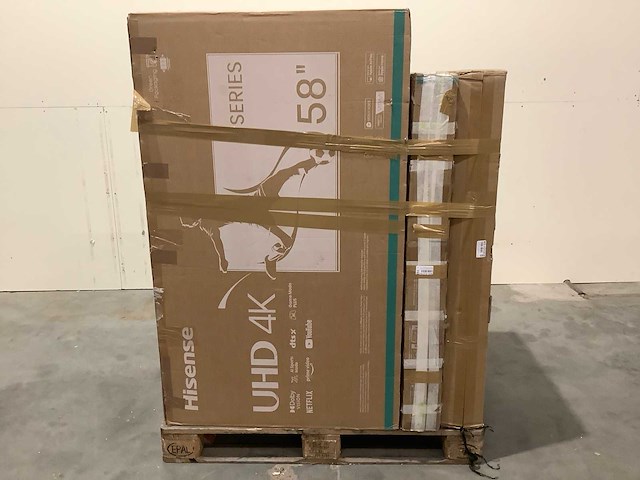Pallet televisies retourgoederen - 8 items - afbeelding 1 van  3