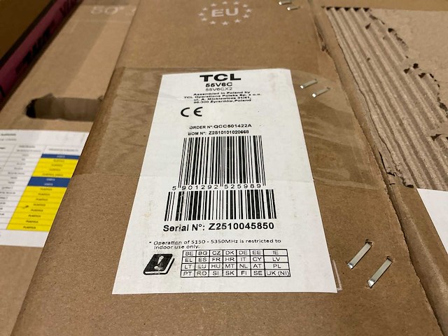 Pallet televisies retourgoederen - 8 items - afbeelding 2 van  6