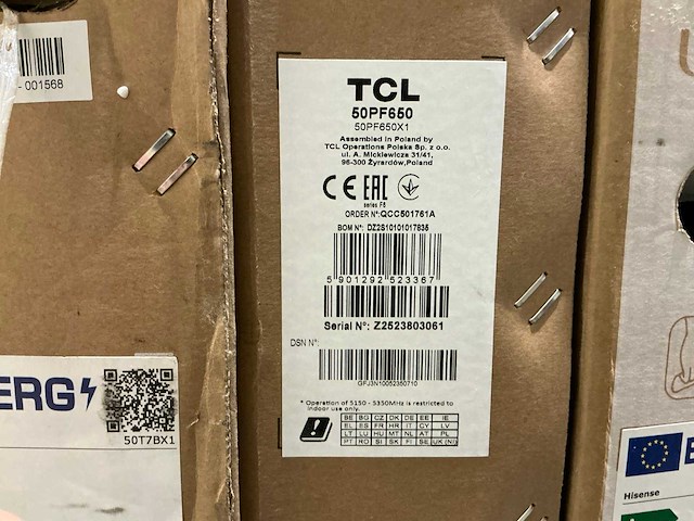 Pallet televisies retourgoederen - 8 items - afbeelding 3 van  7