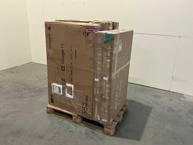 Pallet televisies retourgoederen - 8 items - afbeelding 1 van  8