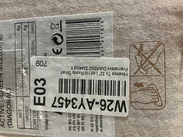 Pallet televisies retourgoederen - 8 items - afbeelding 4 van  9
