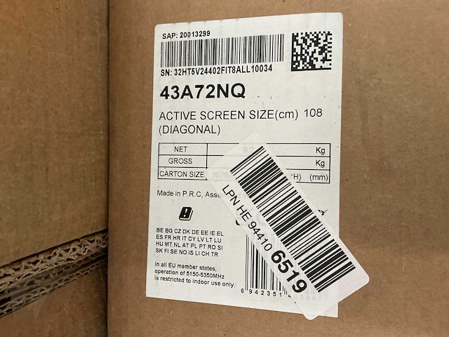 Pallet televisies retourgoederen - 8 items - afbeelding 5 van  8