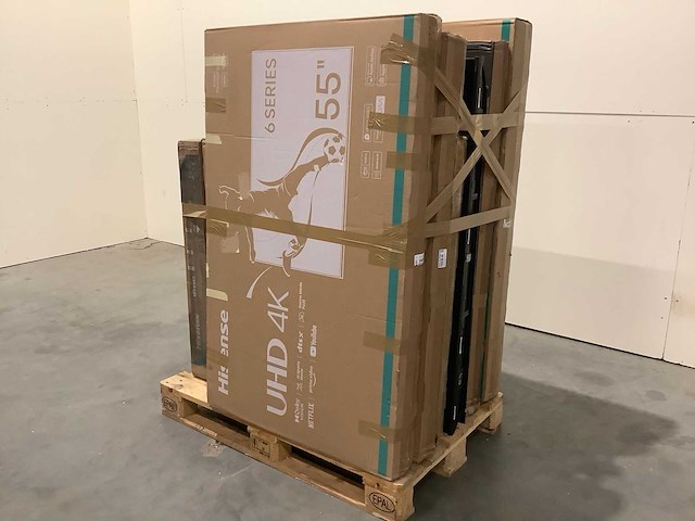 Pallet televisies retourgoederen - 9 items - afbeelding 1 van  7