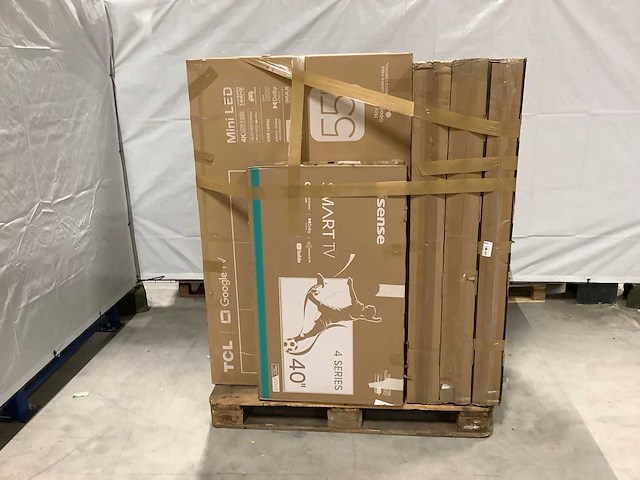 Pallet televisies retourgoederen - 9 items - afbeelding 2 van  10